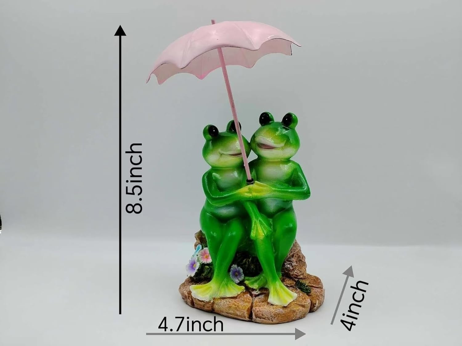 Frog Statue Outdoor Garden Frog Decor Outdoor Statue Garden Resin Couple Frog Statue,Patio Yard Lawn Ornament Decorations Gift,Home Decoration Gifts