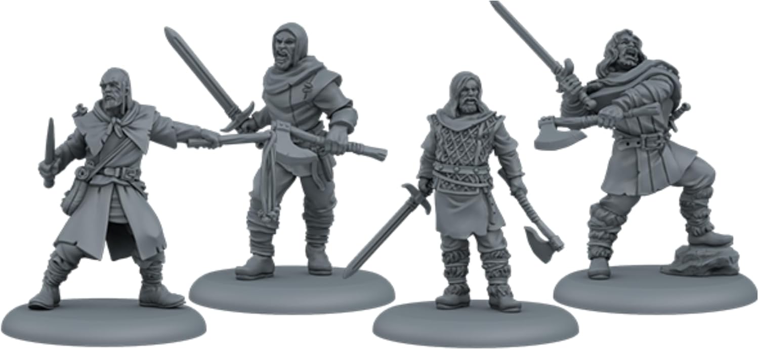 CMON Caja de unidad de reclutas de mesa en miniatura de Canción de Hielo y Fuego – Levanta los rangos de tu ejército! Juego de estrategia para
