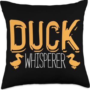 Whisperer Duck Water Bird – Almohada de 18 x 18 pulgadas, multicolor Whisperer Duck Water Bird – Almohada de 18 x 18 pulgadas, multicolor