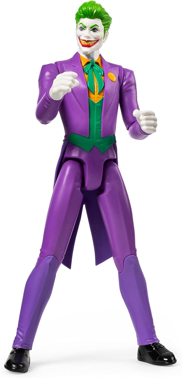DC Comics Batman – Joker Figurine Joker 30 CM – Univers Figurine Joker Articulée De 11.8 in – Jouet à collectionner – Jouet Enfant 3 Ans et +