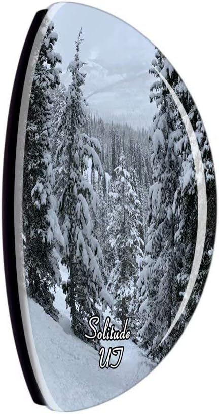 Solitude Mountain Resort Utah USA – Imanes para nevera, recuerdo de viaje, colección divertida, magnetismo fuerte, decoración del hogar, oficina,