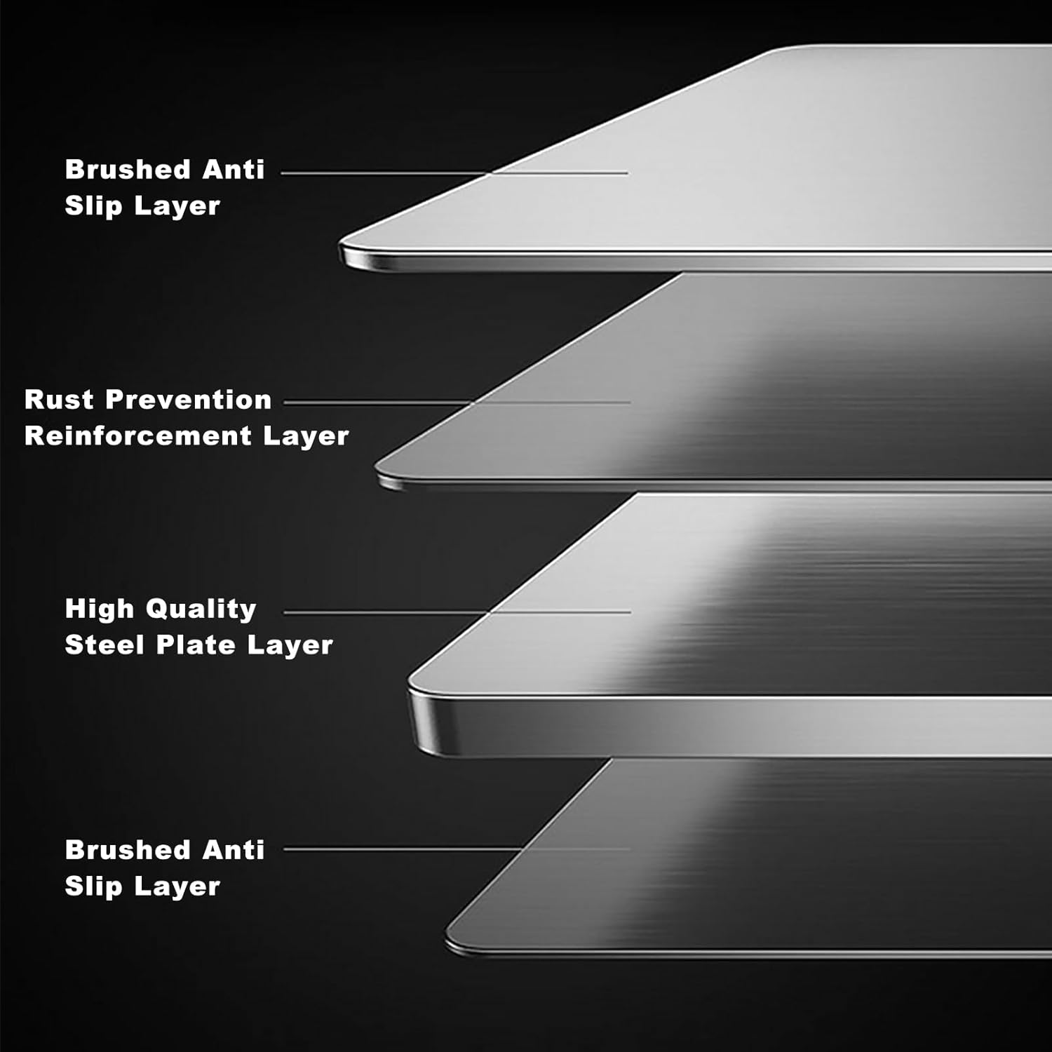 Protector de salpicaduras de 3 caras, pantallas plegables de acero inoxidable para freír, antiadherente, placa de aislamiento térmico para cocinar,
