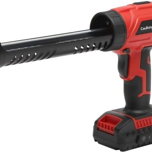 Pistola de calafateo eléctrica 20 V Max Pistola de calafateo inalámbrica Pistola de pegamento eléctrica de mano con batería velocidad ajustable Pistola de calafateo eléctrica 20 V Max Pistola de calafateo inalámbrica Pistola de pegamento eléctrica de mano con batería velocidad ajustable