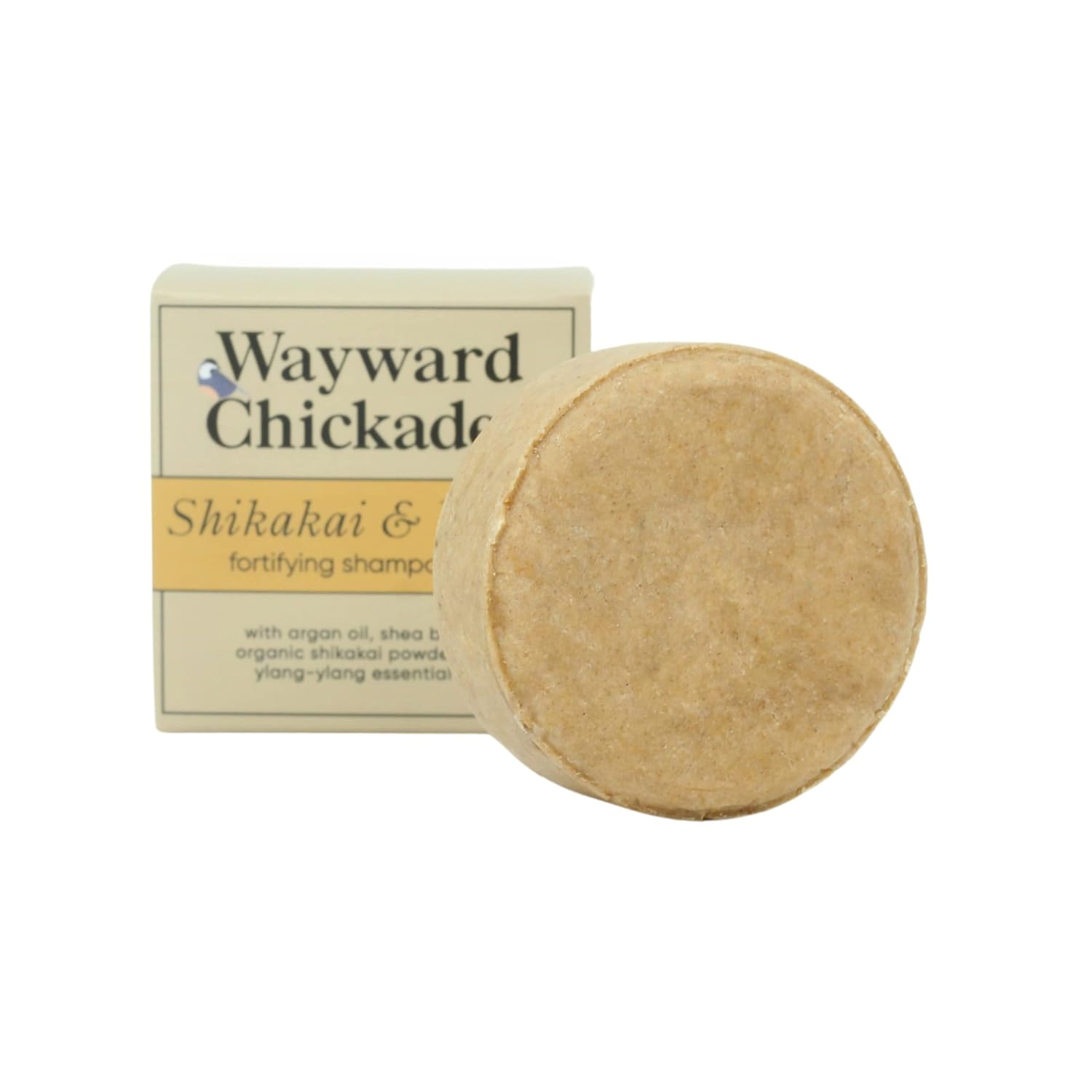 Shikakai & Ylang Fortifying Solid Shampoo Bar – Sulfate-free, Paraben-free, Cruelty-free, Phthalate-free, pH balanced, Vegan, Zero-Waste – 2.5 oz