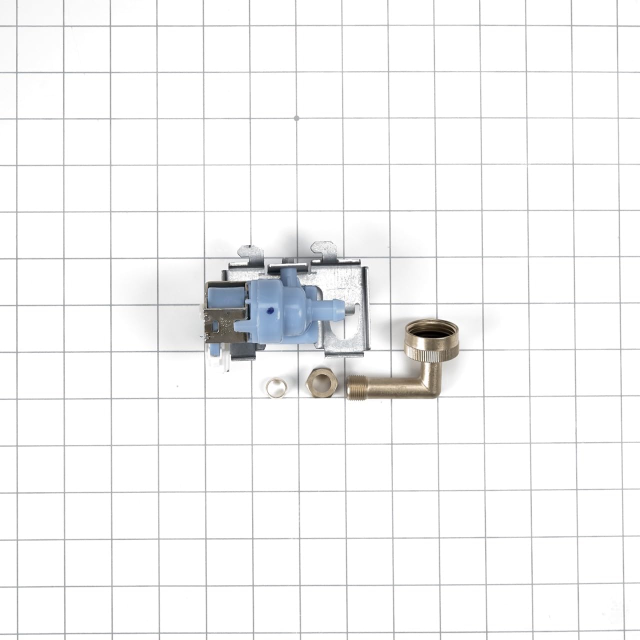 Whirlpool W10648041 Pieza de repuesto de válvula de entrada de agua para lavavajillas OEM original  Reemplaza W10195048, W10195049, W10219505 y más