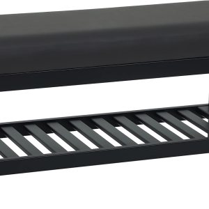 STRUGGLE Banco de zapatos de madera maciza, zapatero estable con asiento acolchado acolchado, estante de almacenamiento para zapatos para entrada, STRUGGLE Banco de zapatos de madera maciza, zapatero estable con asiento acolchado acolchado, estante de almacenamiento para zapatos para entrada,