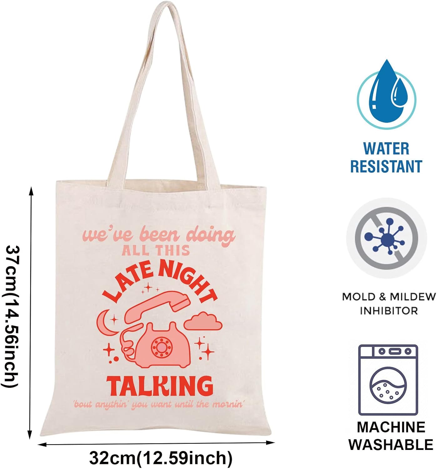 BLUPARK Bolsa de mano inspirada en el cantante, álbum de mercancía para cantante, regalo para fanáticos, regalo de cantante, álbum inspirado en el