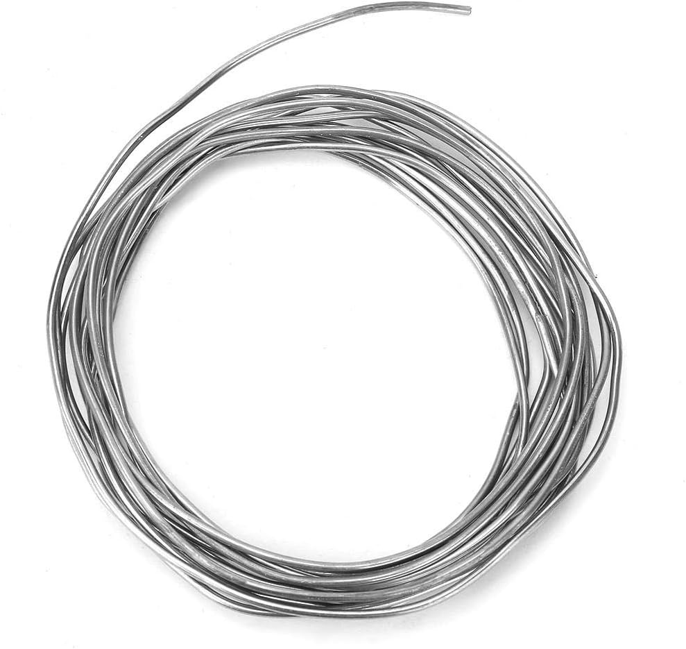 Varillas de soldadura de cobre y aluminio con núcleo de fundente de alambre de baja temperatura para radiadores, motores, electrodomésticos (13.1 ft)