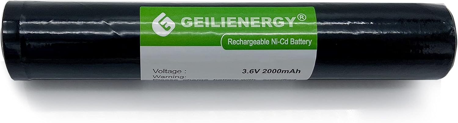 Paquete de 3, 6 V, 2000 mAh, Ni-Cd, linterna recargable compatible con Stinger Streamlight XT HP LED DS DE 75175 75375 75813 76000 76300 Poly