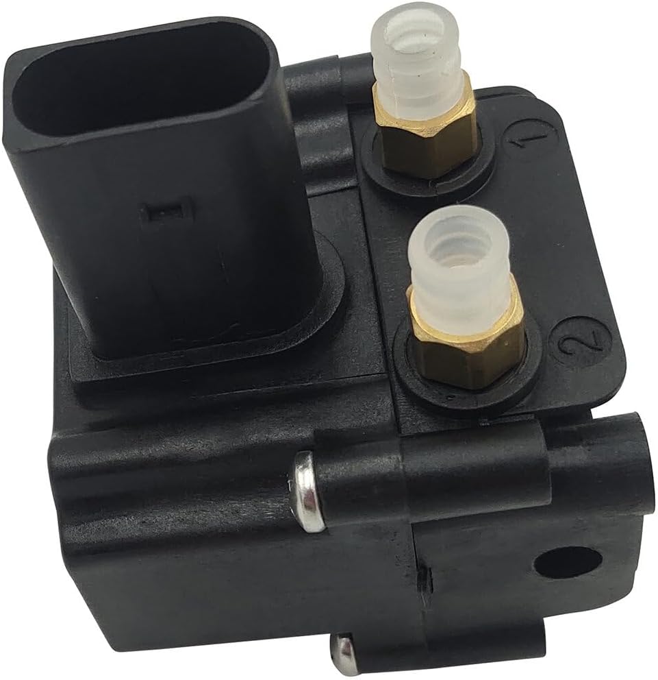 SCITOO Bloque de válvula de suspensión de aire apto para BMW para X5 2007 2008 2009 2010 2012 2013 Reemplazo del bloque de válvula electromagnética