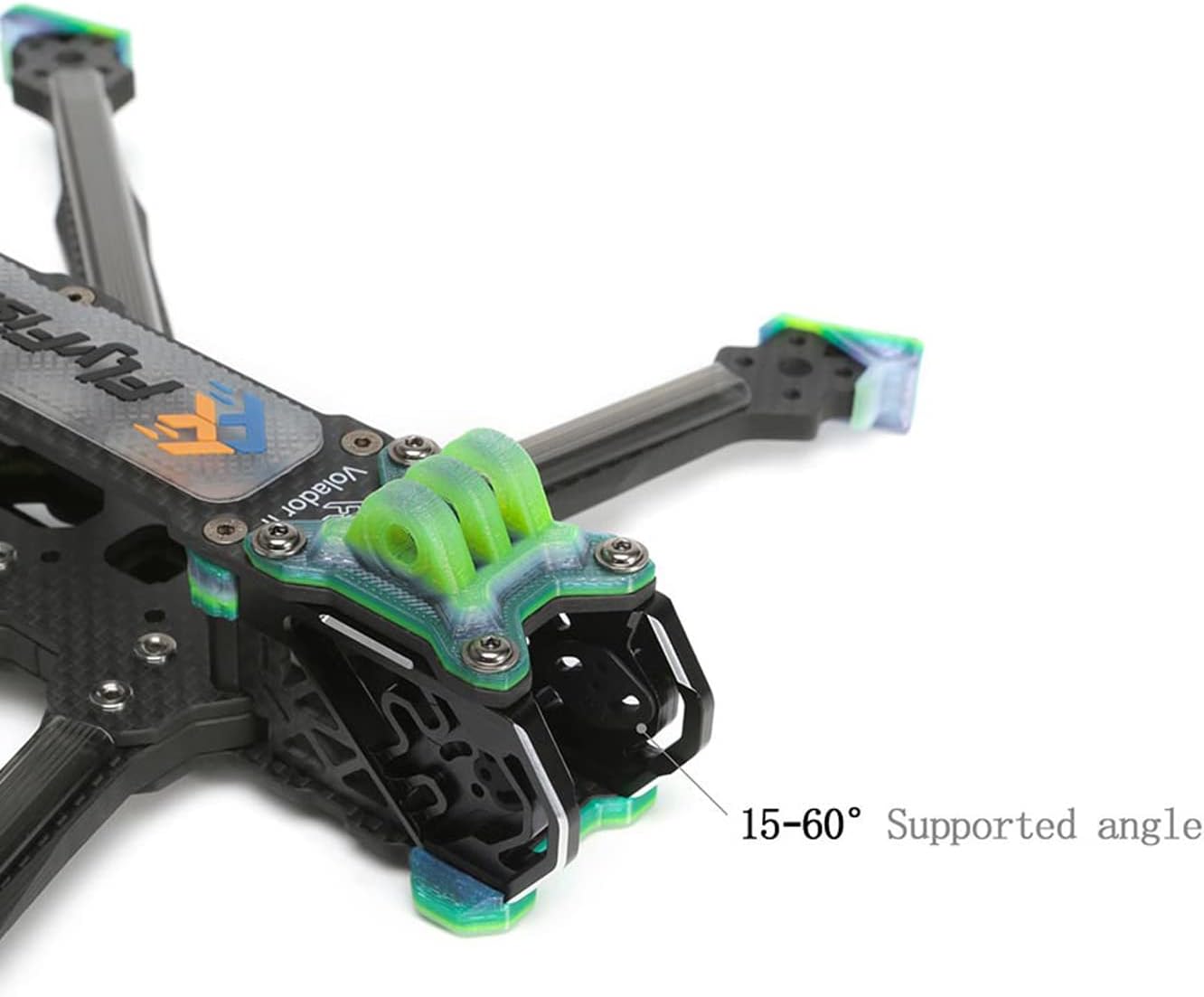 Volador II VX5 V2 RC FPV Drone Quad Frame Compatible para DJI O3 Unidad de Aire Caddx Vista T700 Fibra de Carbono Brazo de 0.236 in Drones 5