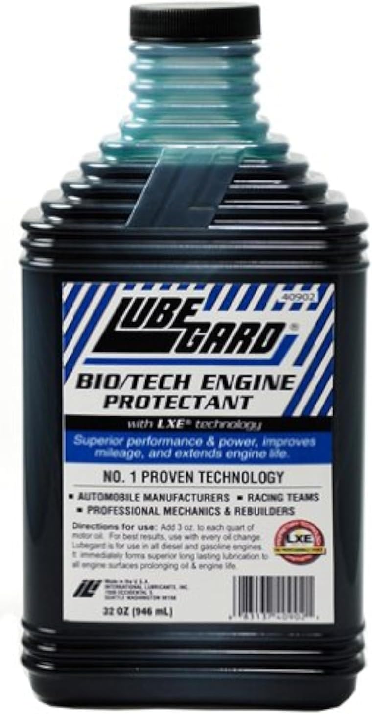 Lubegard 30902 protector para aceite de motor, 10 oz.