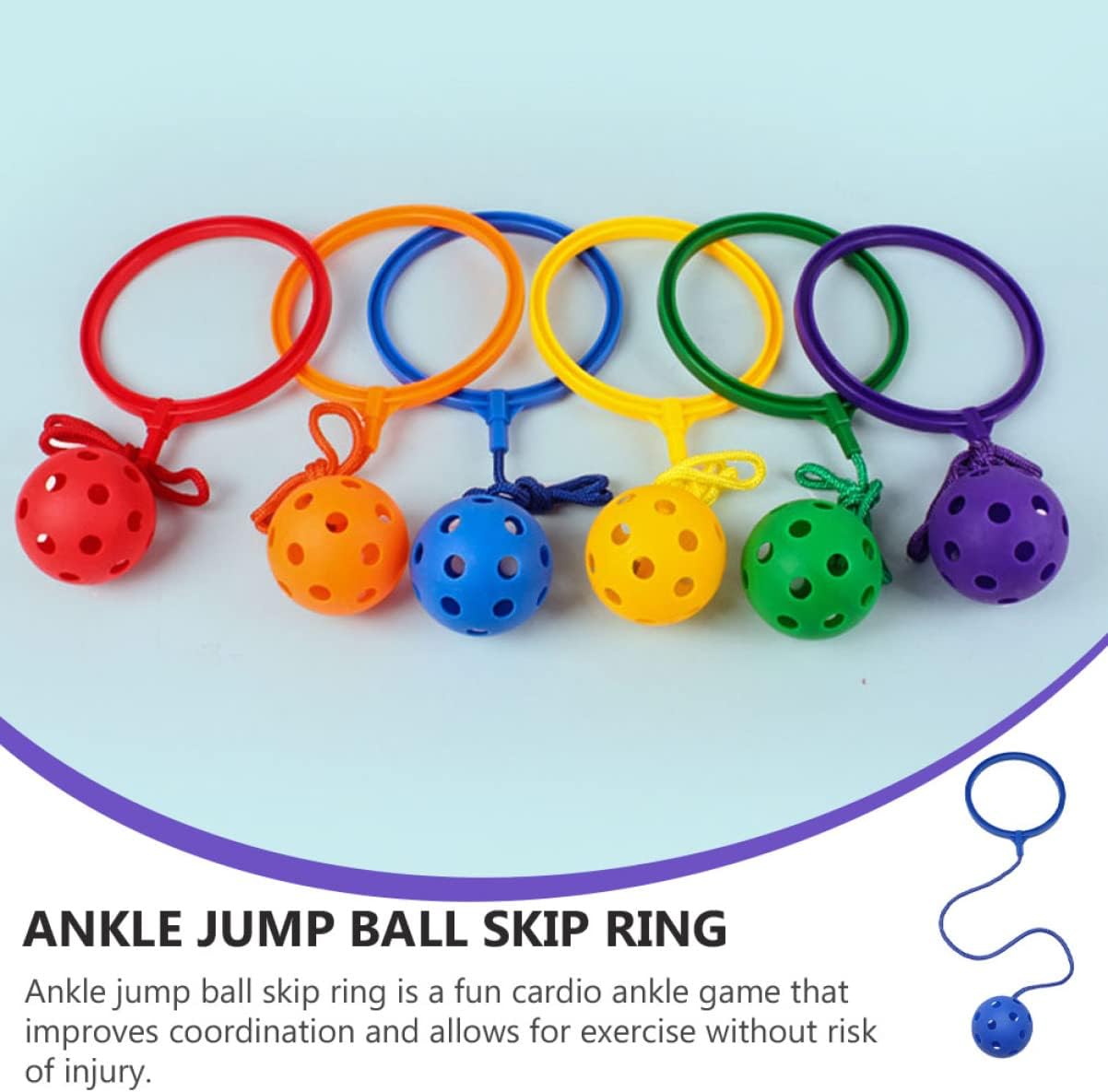 Alasum Juguetes para niñas, 6 piezas, diversión para las piernas, para fitness, tolva, deportes, saltar y regalo, ejercicio al aire libre, juguetes