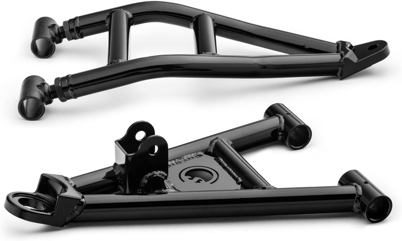 SuperATV Brazos A de desplazamiento de 1.5 pulgadas de alto espacio para Kawasaki Mule Pro-MX 2019+  Negro  Compatible con neumáticos de hasta 28