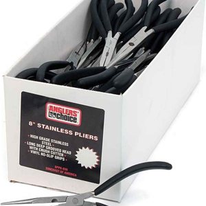 Angler’s Choice SP-Pack-836 – Juego de alicates de punta larga, 8 pulgadas, empuñaduras de acero inoxidablevinilo Angler’s Choice SP-Pack-836 – Juego de alicates de punta larga, 8 pulgadas, empuñaduras de acero inoxidablevinilo