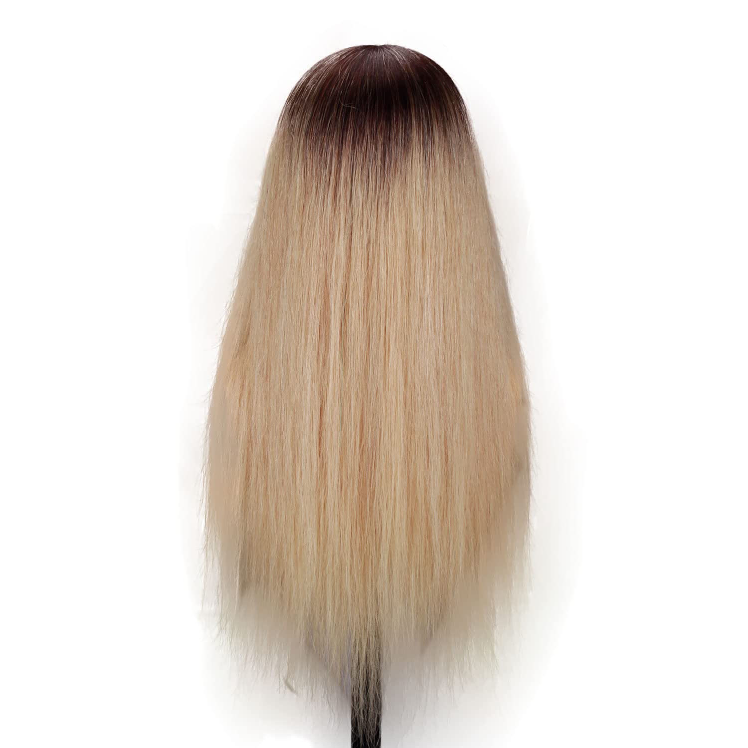 Cabeza de maniquí 100% cabello humano con hombros de 24 a 26 pulgadas, muñeca femenina, cabeza de entrenamiento de maniquí, trenzado con abrazadera