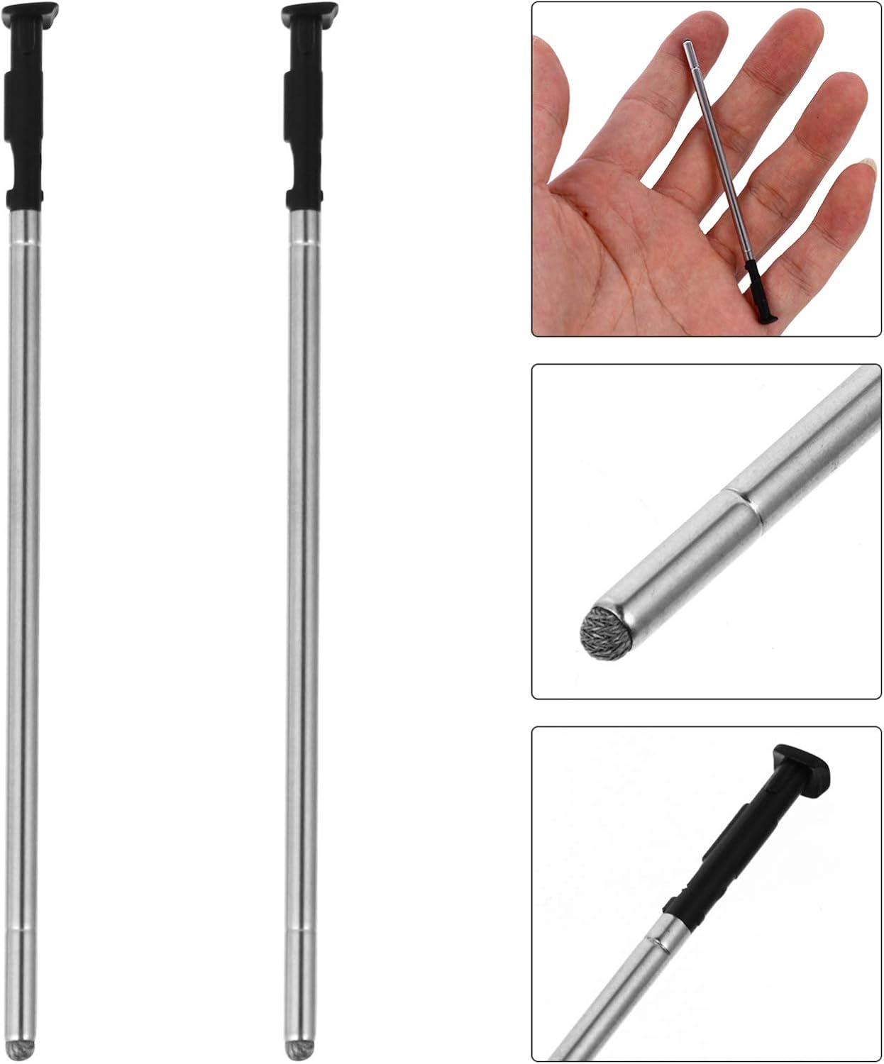 Hemobllo 2 lápices capacitivos para pantalla táctil, compatible con LG Stylo 4 (táctil)