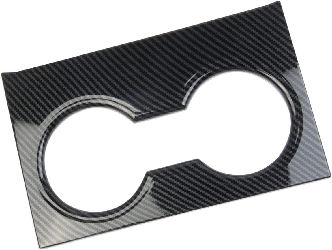 Accesorios de fibra de carbono para portavasos, cubierta de panel, accesorios para Chevy Tahoe Suburban 2021-2023