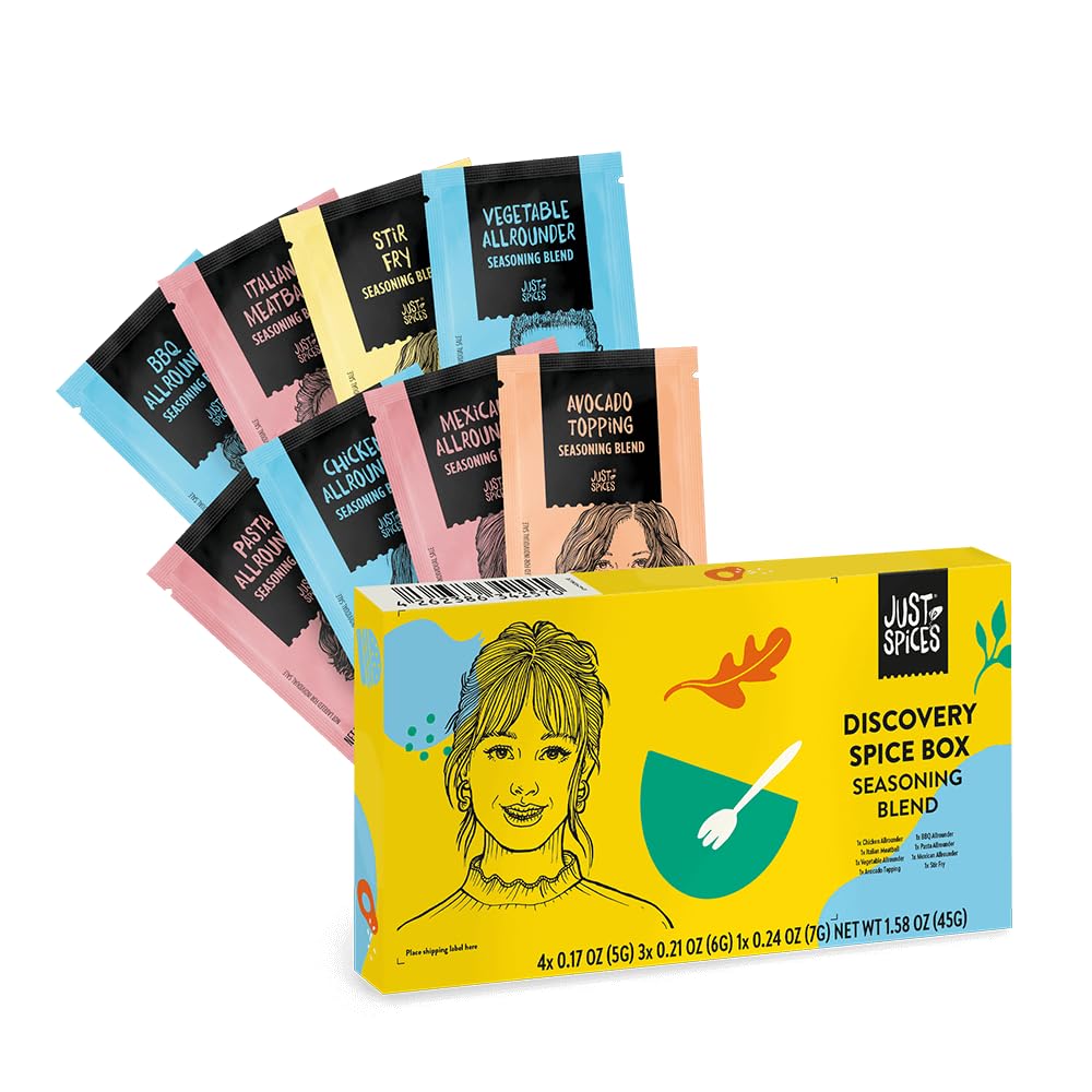 Just Spices Discovery Set  Descubre nuestra variedad de especias  8 especias para probar