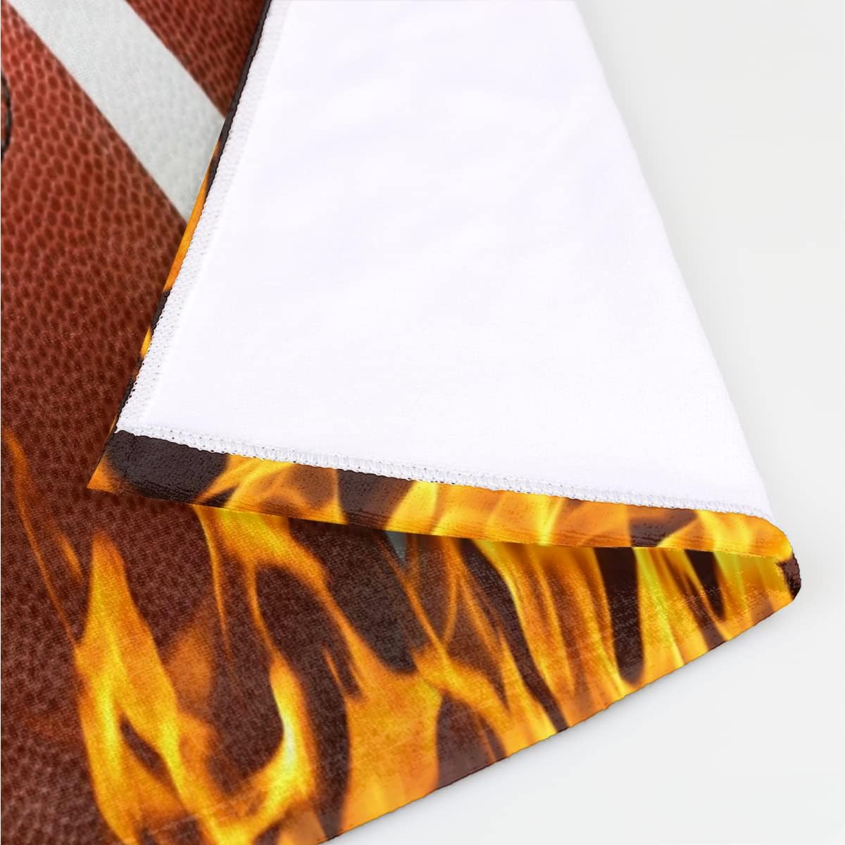 Juego de toallas de baño de 3 piezas, juego de toallas de baño de fútbol americano de fútbol americano, absorbentes y suaves para baño, toallas de