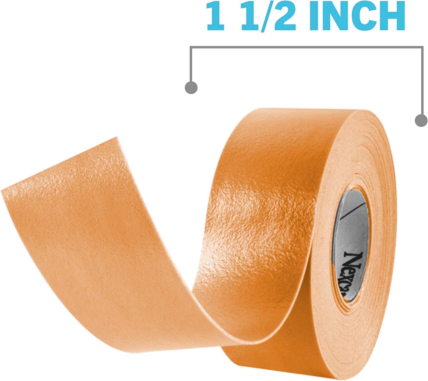 Nexcare Cinta ancha impermeable absoluta, 1.5 pies x 5 yardas por rollo (5 rollos)