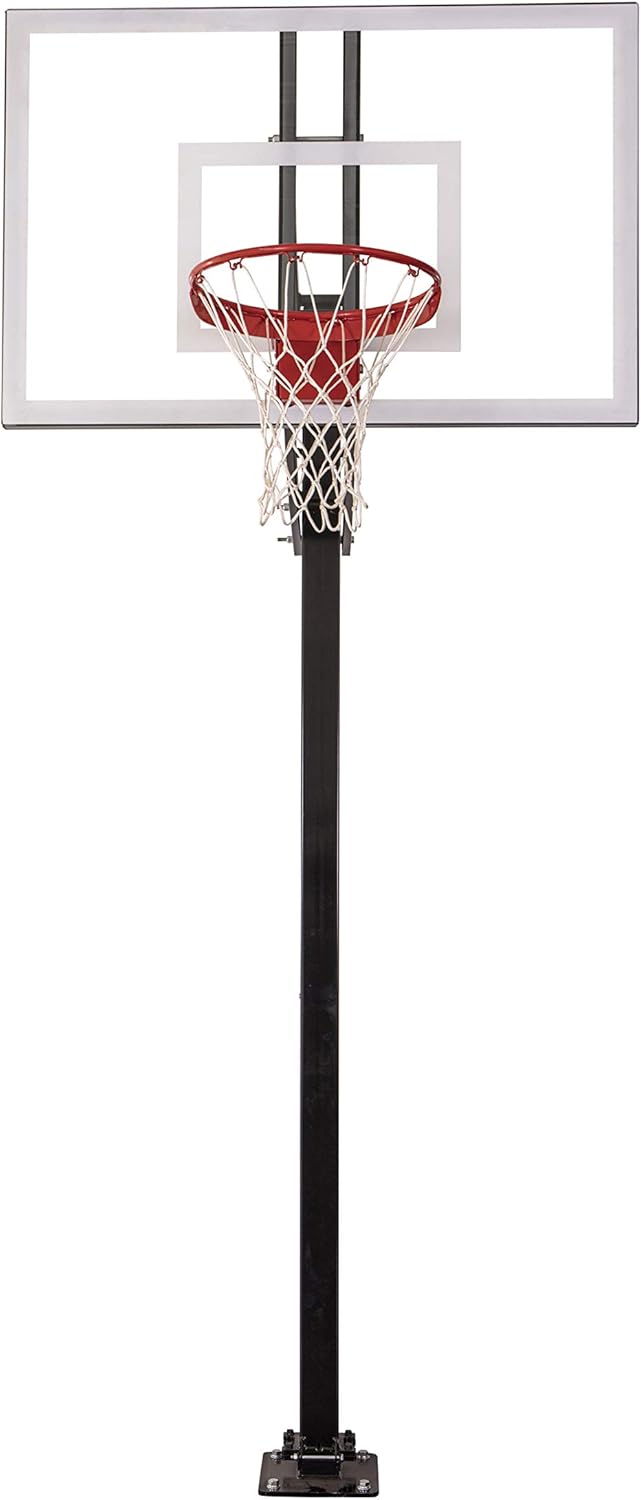 Goalsetter X660 Extreme Series – Sistema de baloncesto (60 pulgadas, acrílico), diseño de borde
