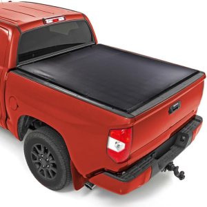CHEDA Cubierta suave de 4 pliegues para caja de camioneta, compatible con Toyota Tundra 2014, 2015, 2016, 2017, 2018, 2019, 2020, 2021, Toyota CHEDA Cubierta suave de 4 pliegues para caja de camioneta, compatible con Toyota Tundra 2014, 2015, 2016, 2017, 2018, 2019, 2020, 2021, Toyota