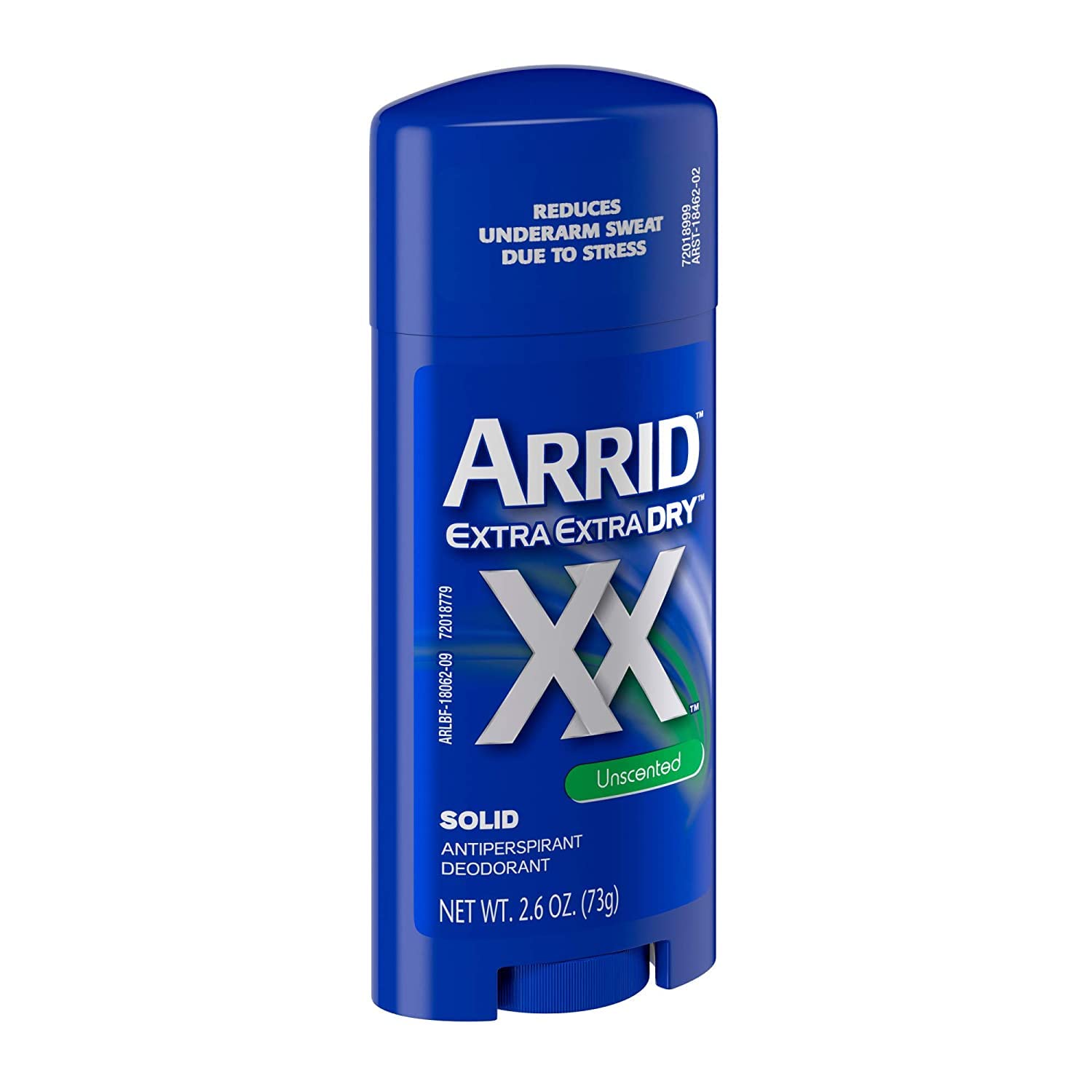 Arrid XX Antitranspirante y desodorante sólido, sin perfume, 2.6 onzas (paquete de 2)