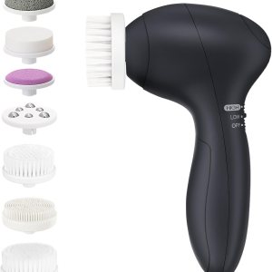 Cepillo de limpieza facial COSLUS 7 en 1 JBK-D Dispositivo limpiador eléctrico giratorio exfoliante impermeable de limpieza profunda, máquina Cepillo de limpieza facial COSLUS 7 en 1 JBK-D Dispositivo limpiador eléctrico giratorio exfoliante impermeable de limpieza profunda, máquina