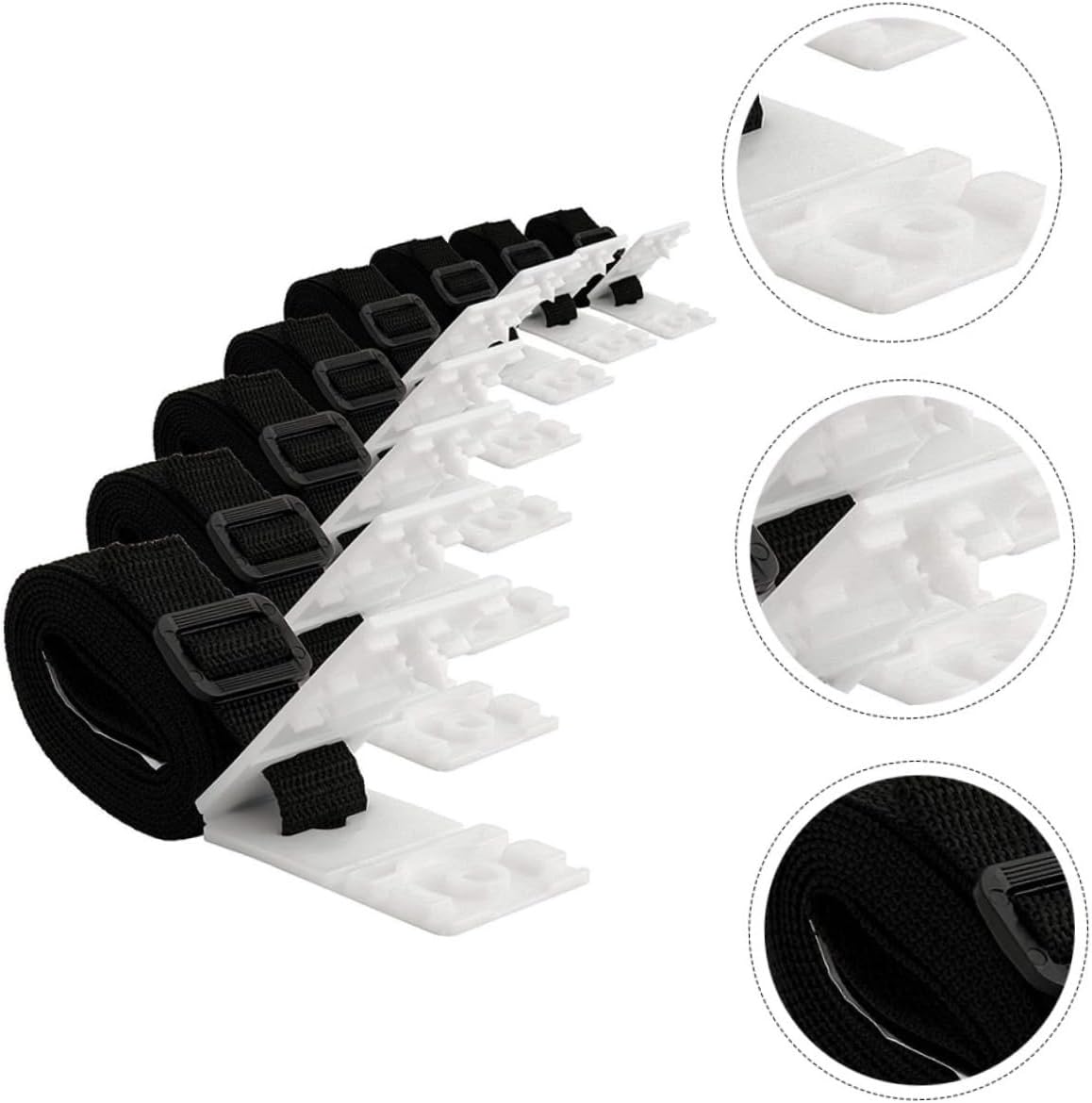 Yardwe 1 juego de carrete de piscina inflable para piscinas, toldo para toldo, kit de tornillos, cubierta solar, accesorio para carrete, hebillas,