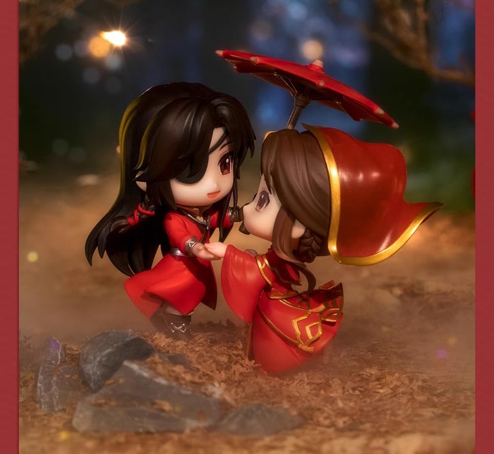 Figura de anime Heaven Official’s Blessing de Hua Cheng y XIE LING, Tian GUAN CI FU, adornos de figuras (YU JUN YUE FENG)