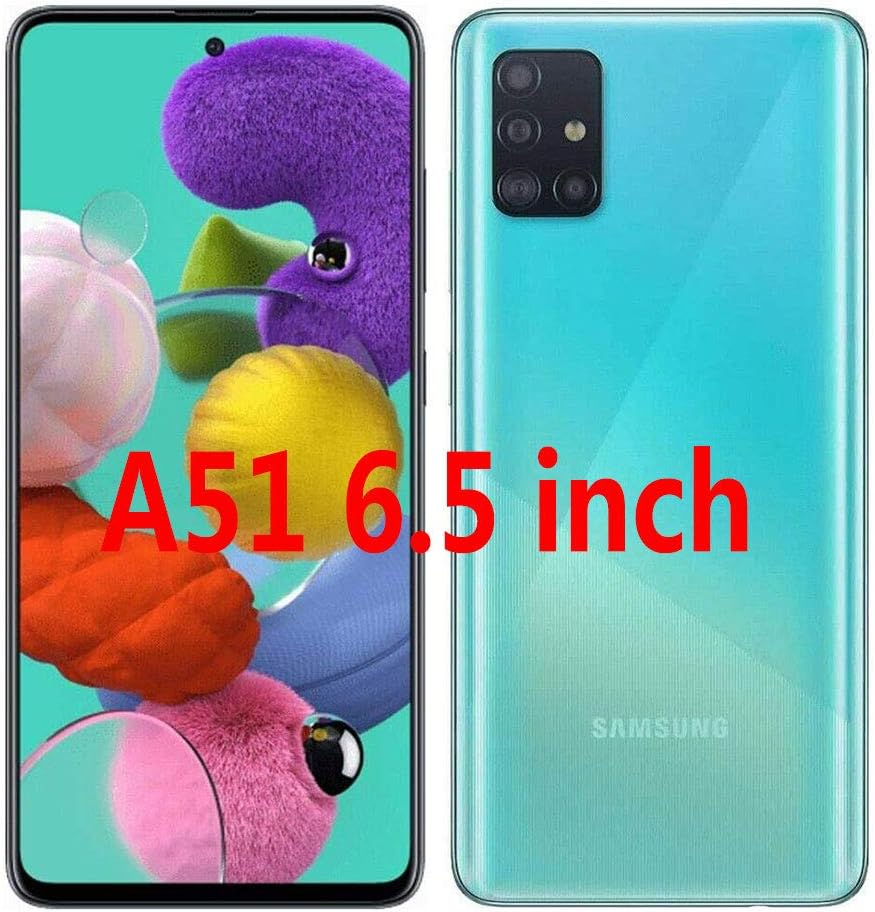 Funda para teléfono Samsung Galaxy A51 2020, funda tipo cartera con tapa, de piel sintética, ranuras para tarjetas de crédito, protección de cuerpo