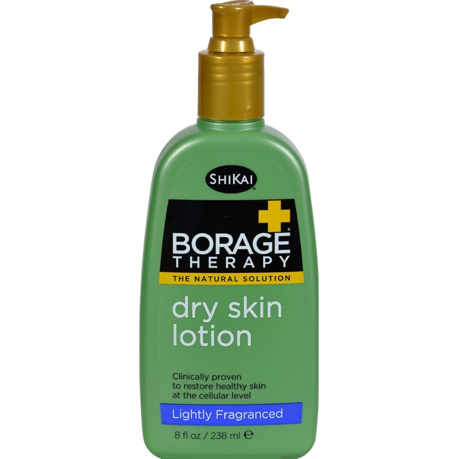 Loción para piel seca Shikai Borage Natural Therapy, 8 onzas