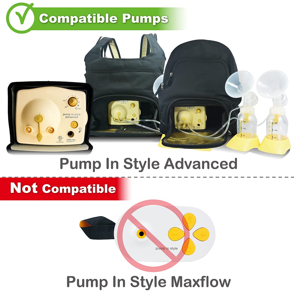 Nenesupply Piezas de bomba con bridas de 0.827 in compatibles con bomba Medela en piezas de estilo Accesorios Extractor de leche No piezas