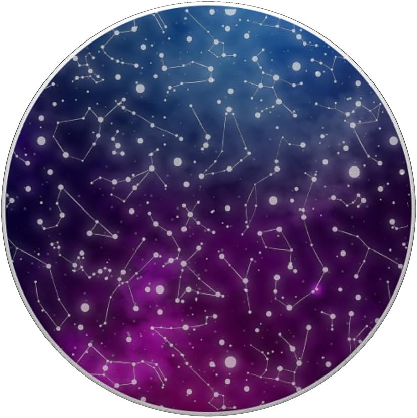 Planets Universe Celestial Galaxy Star Constellation Space PopSockets PopGrip agarre intercambiable para teléfonos y tabletas