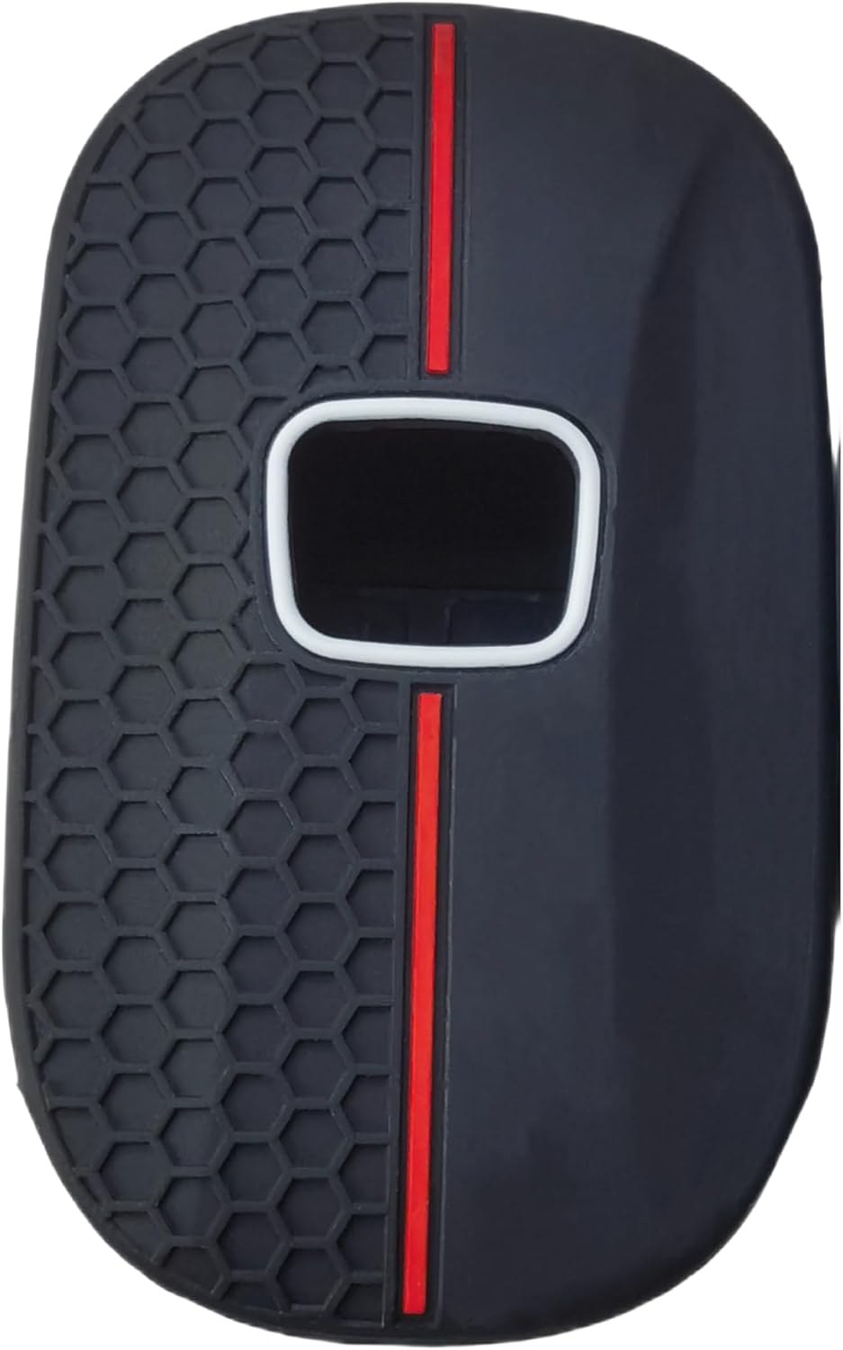 RUNZUIE 2 fundas de silicona para llavero inteligente de 5 botones para Honda Accord Civic Pilot HR-V CR-V Sport SI EX EX-L Touring 2022 2023 2024