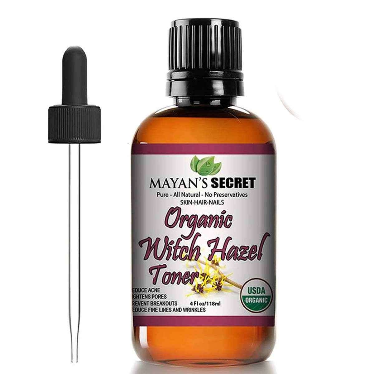 Mayan’s Secret Tónico de hamamelis orgánico