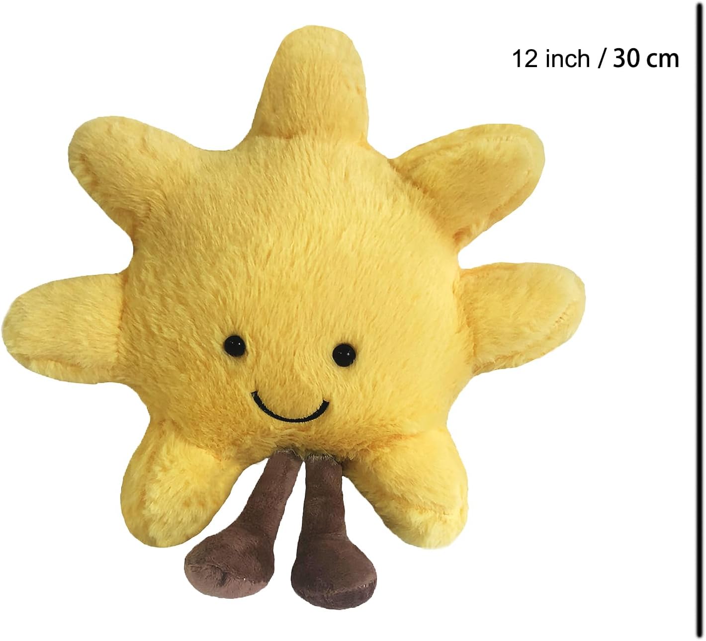 Nueva Luna Sunshine – Almohada de peluche suave para regalo de cumpleaños de niños