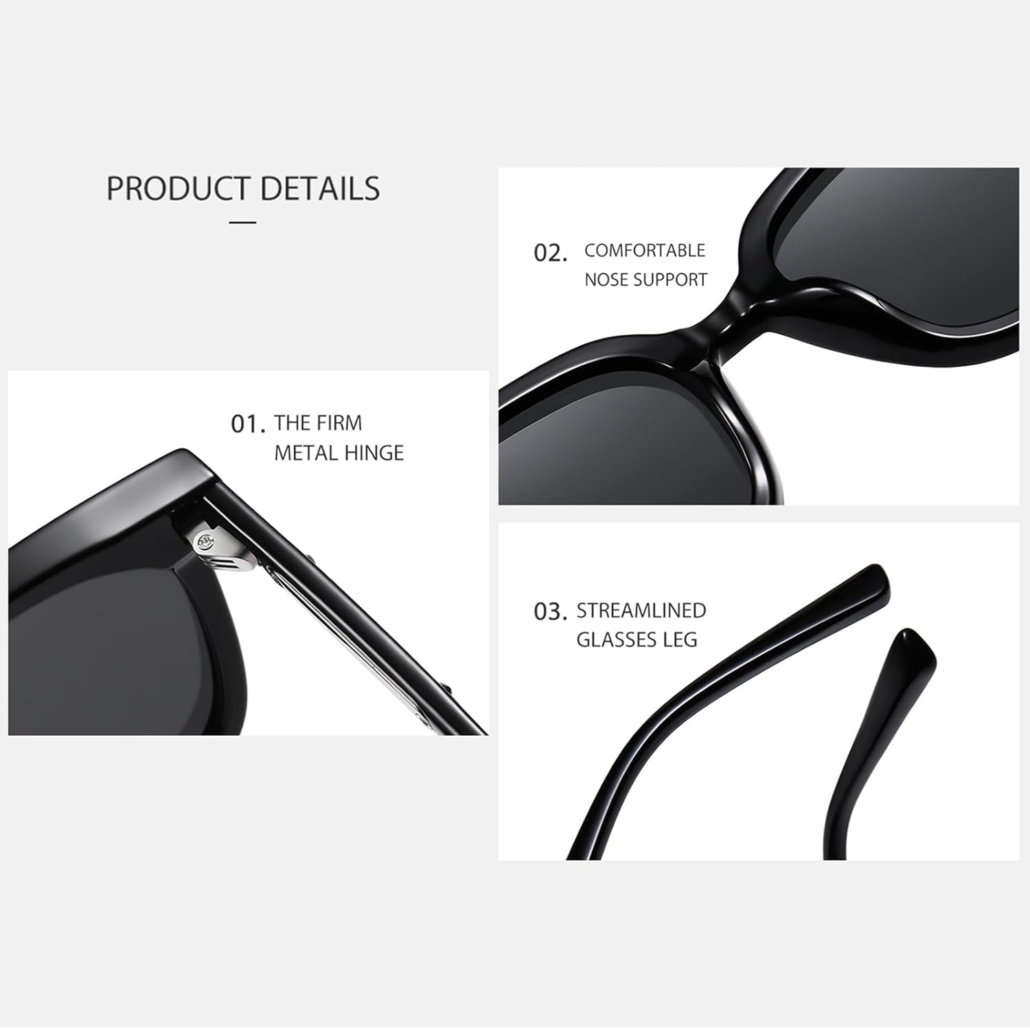 Gafas de sol miopía para hombres y mujeres, gafas de miopía para distancia, gafas de sol con marco TR90