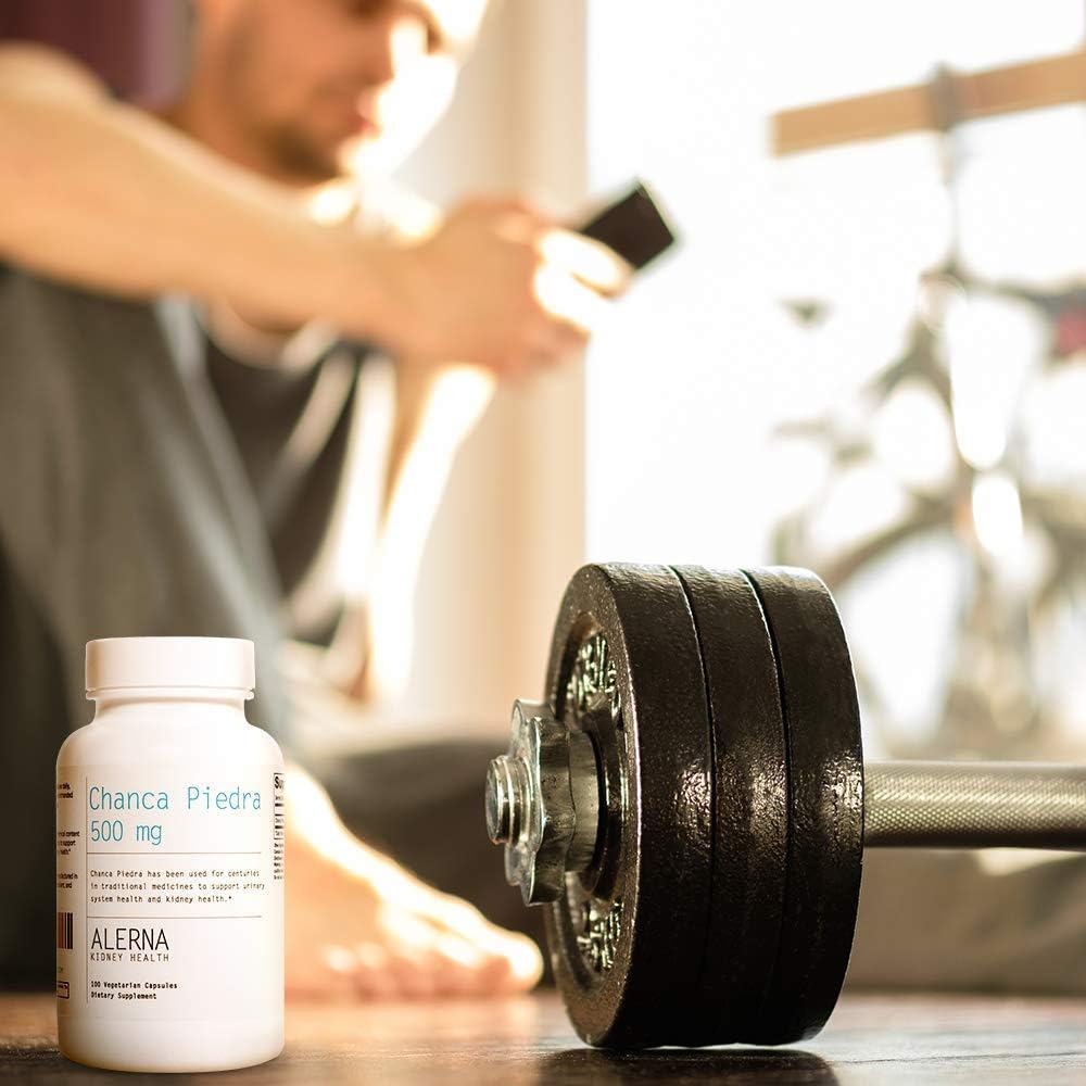 Chanca Piedra 500 mg – Trituradora de cálculos renales, disolvedor, suplemento de apoyo de la vesícula biliar – 100 cápsulas vegetarianas