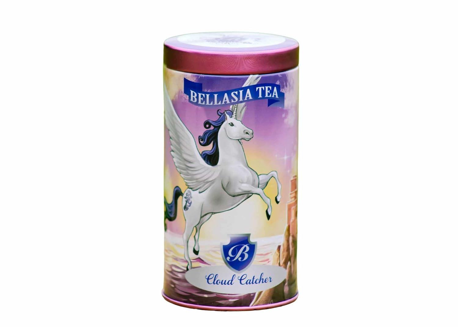 Cloud Catcher by Bellasia Tea, té de hierbas de frambuesa, sin azúcar, sin cafeína, rico en antioxidantes, sabor a fruta retorcida, té para niños,