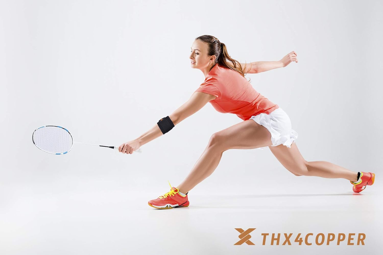THX4COPPER Soporte de compresión ajustable para codo de tenis y golfistas, con almohadilla para aliviar el dolor muscular y articular, tendinitis,