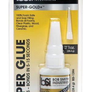 Bob Smith Industries BSI-139H Pegamento de seguridad, espuma sin olor, 1 onza. Bob Smith Industries BSI-139H Pegamento de seguridad, espuma sin olor, 1 onza.