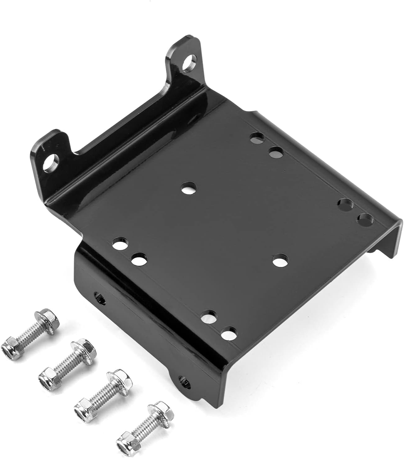 WeiSen Placa de soporte de montaje para cabrestante ATV compatible con Suzuki King Quad 450 500 700 750 2005-2022