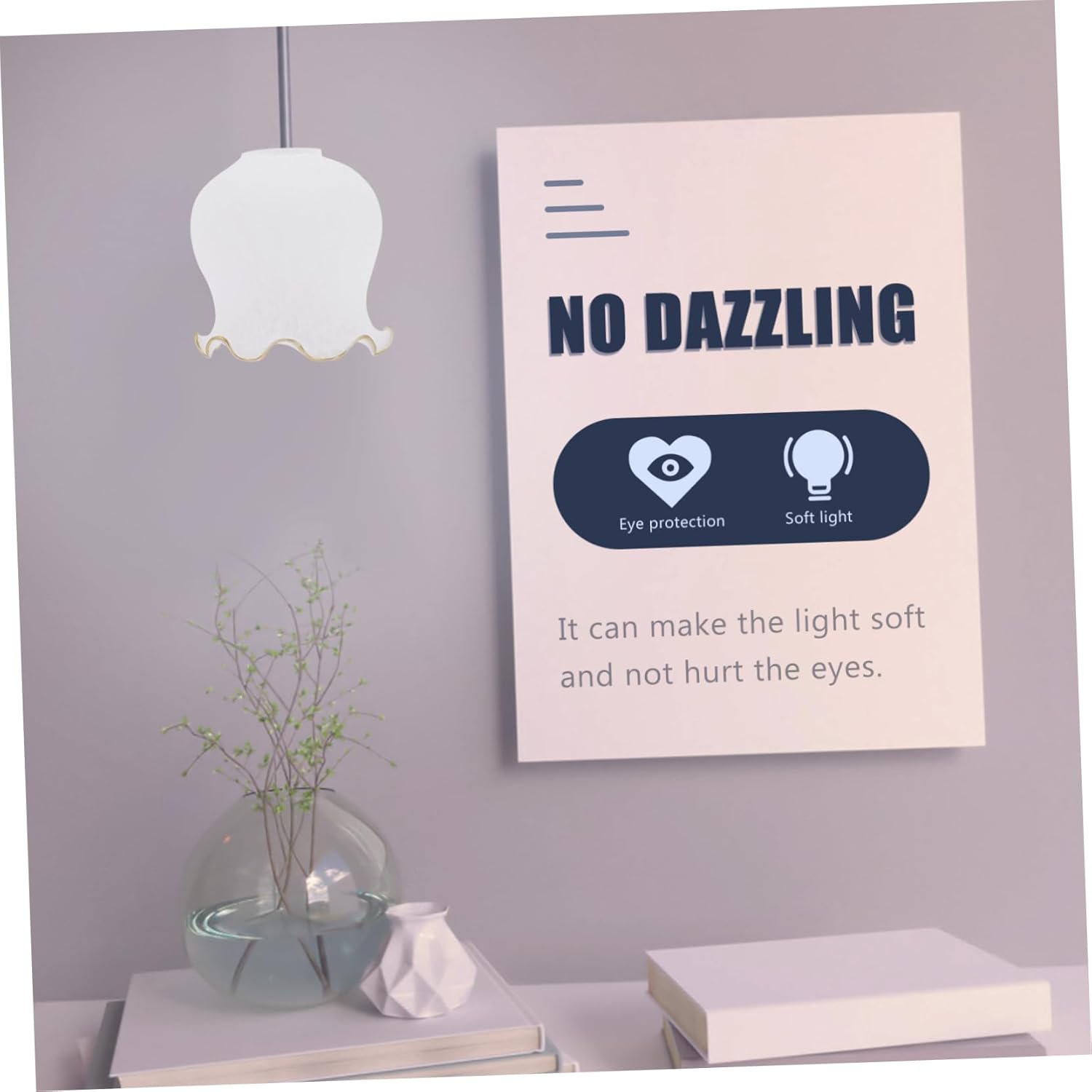 DOITOOL Pantalla de cristal para lámpara de mesa, cubierta de pantalla de vidrio esmerilado, pantalla de vidrio de repuesto, pantalla decorativa,