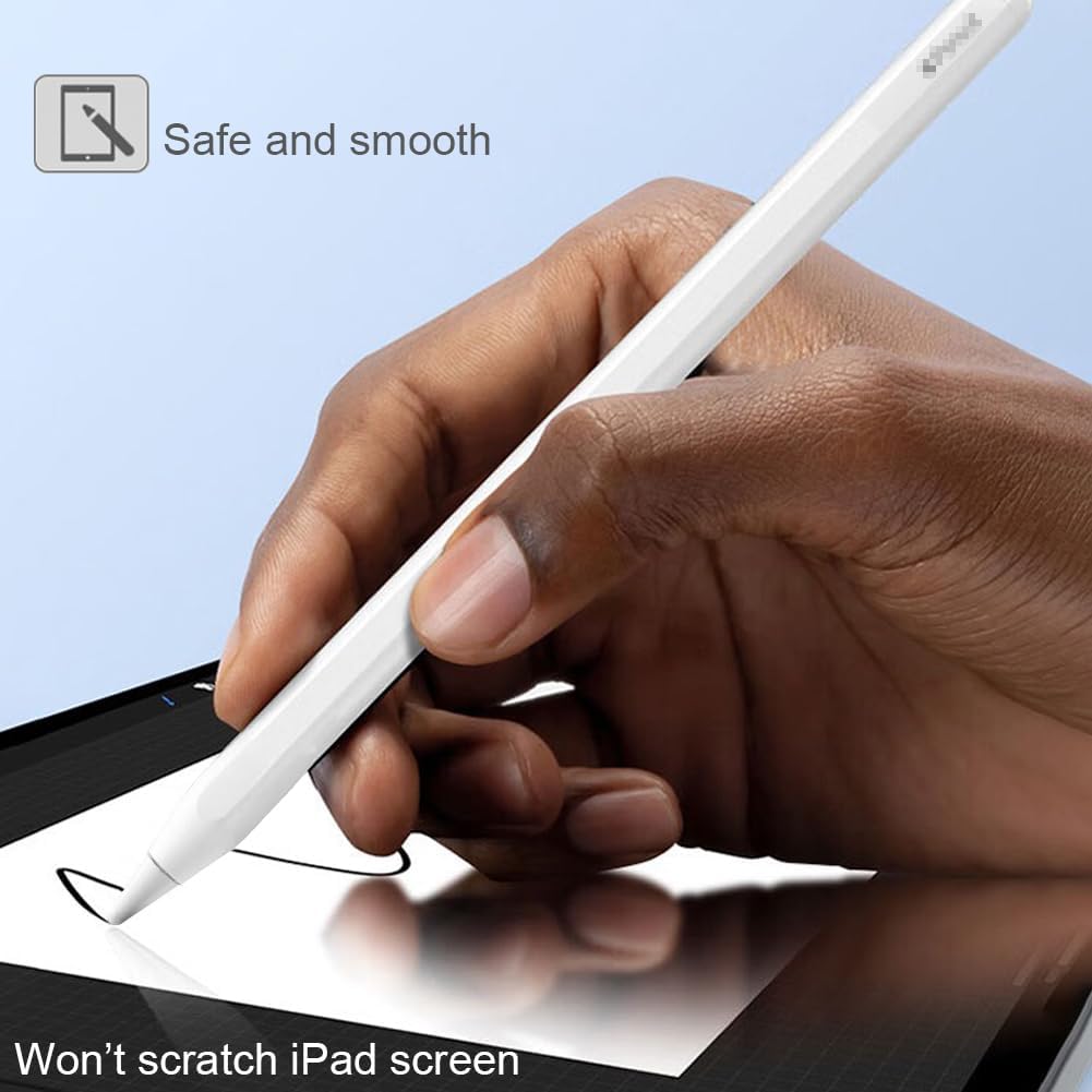 Puntas de repuesto para Apple Pencil de 2 generación, 1 generación, punta de lápiz USB-C (paquete de 4)