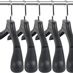 DEDU Perchas de traje para hombres, paquete de 40 perchas para suéteres, sin protuberancia, antideslizantes, ancho de 17.7 pulgadas, perchas de DEDU Perchas de traje para hombres, paquete de 40 perchas para suéteres, sin protuberancia, antideslizantes, ancho de 17.7 pulgadas, perchas de