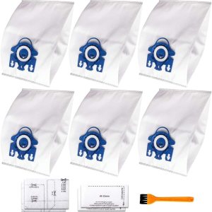 Bolsa de repuesto AirClean 3D Efficiency para bolsas de vacío Miele tipo GN compatible con Miele S2, S5, S8, Classic C1, Complete C2 y Complete C3 Bolsa de repuesto AirClean 3D Efficiency para bolsas de vacío Miele tipo GN compatible con Miele S2, S5, S8, Classic C1, Complete C2 y Complete C3