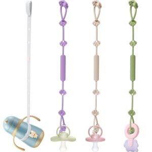 Correas de seguridad de silicona para bebés, correas ajustables de bayoneta para chupete de bebé, clips para chupete de bebé, bebé, bebé, bebé, Correas de seguridad de silicona para bebés, correas ajustables de bayoneta para chupete de bebé, clips para chupete de bebé, bebé, bebé, bebé,
