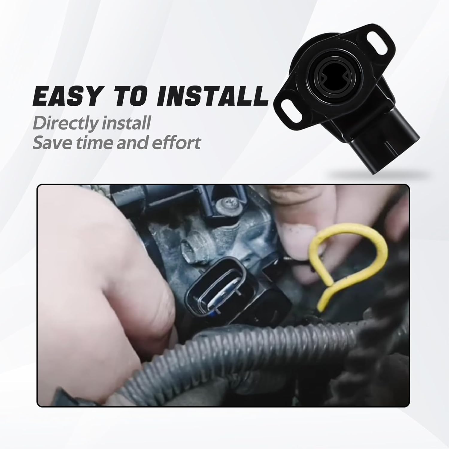 Sensor TPS Sensor de posición del acelerador compatible con Suzuki Kingquad LT-A700X LT-A750X LT-A750XP LT-A750XPZ LT-A750XL LT-A750XZ Reemplazar#